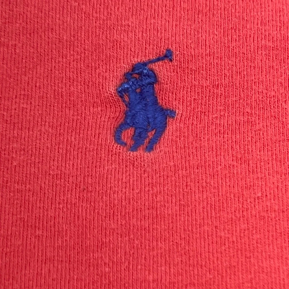 Polo Ralph Lauren Mens Coral Short Sleeve‎ Polo Shirt Embroidered Pony Logo XL